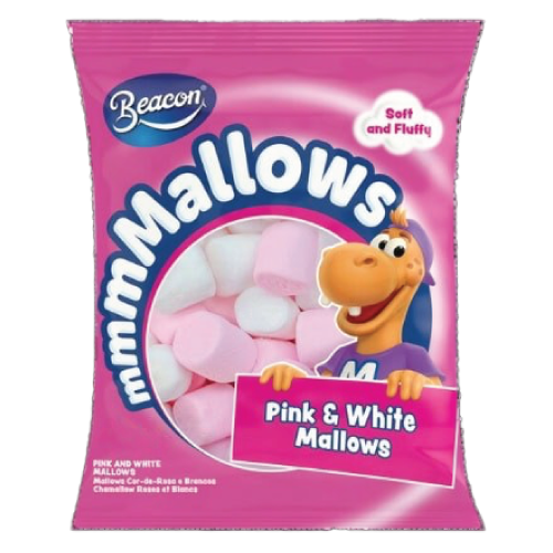 Beacon Mashmallows Pink &White 300g