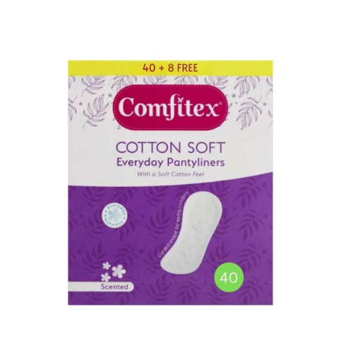 Comfitex Pantyliners Scented 40's + 8