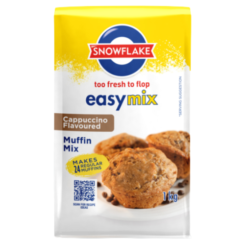 Snowflake Easy Mix Cappuccion Flavoured Muffin Mix 1kg