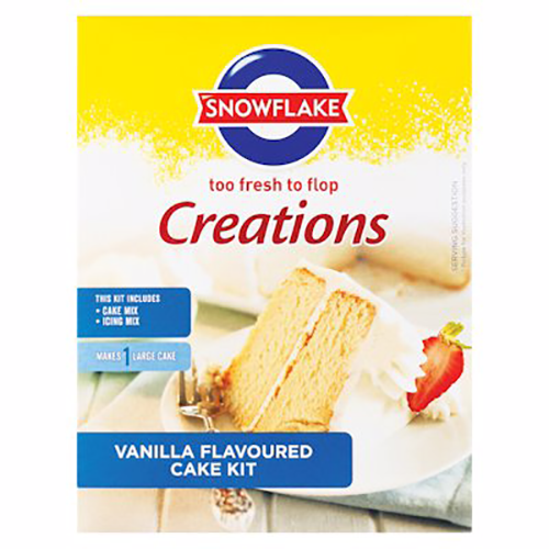 Snowflake Creations Cake Kit Vanilla 800g