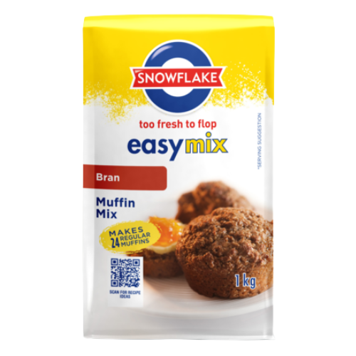 Snowflake Easy Mix Bran Muffin Mix 1kg