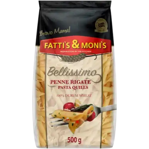 Fatti's & Moni's Penne Rigate Pasta Quills 500g