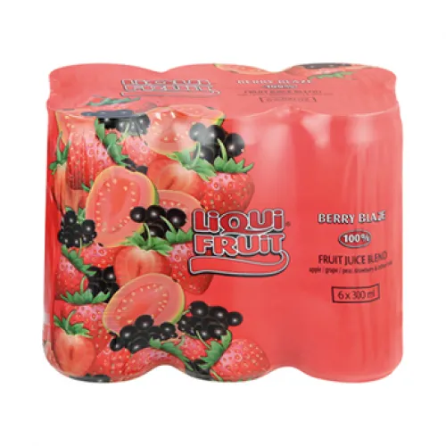 LiquiFruit Berry Blaze Juice Cans 6x330ml
