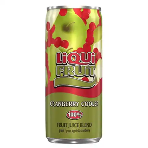 LiquiFruit Cranberry Cooler Fruit Juice Can 330ml