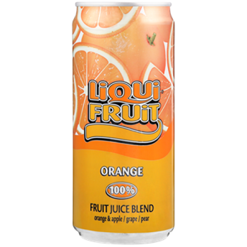 Liqui-Fruit 100% Orange Fruit Juice Can 300ml