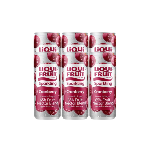 Liqui-Fruit Cranberry Sparkling 6x300ml
