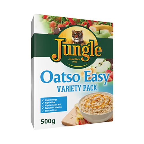 Jungle Oatso Easy Variety Instant Oats 500g