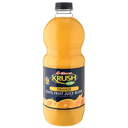 Clover Krush 100% Fruit Juice Orange 1.5l