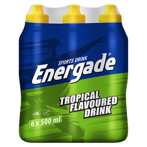 Energade Sports Drink Tropical 6x500ml