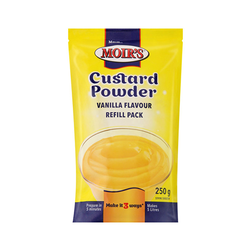 Moir's Vanilla Custard Powder Refill 250g