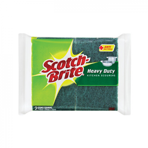 Scotch-Brite Heavy Duty Kitchen Scourers 2's