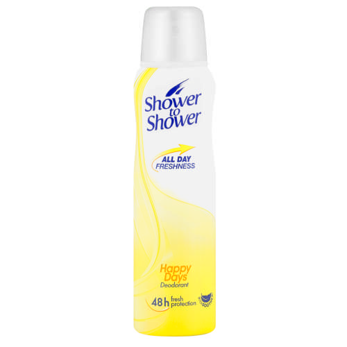 Shower To Shower Deodorant Spray Happy Days 150ml