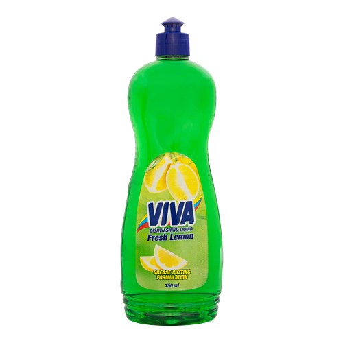 Viva Dishwashing Liquid Lemon 750ml