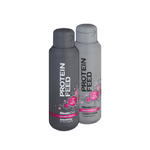 Protein Feed Shampoo and Conditioner Set Moisture Therapy 2x500ml
