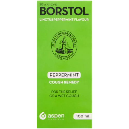 Borstol Peppermint Cough Syrup 100ml