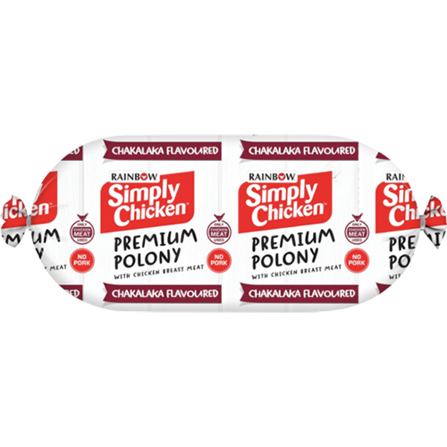 Rainbow Simply Chicken Chakalaka Polony 1kg