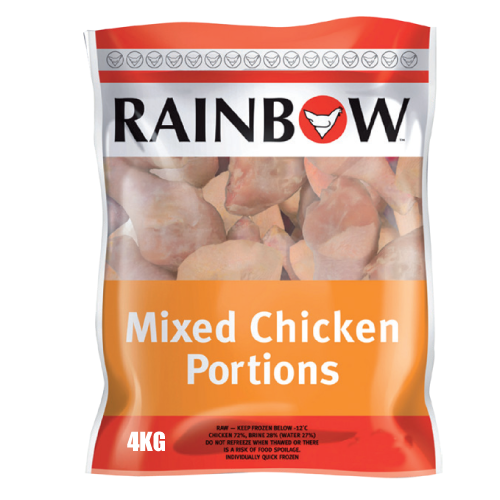 Rainbow Mixed IQF Portions 4kg