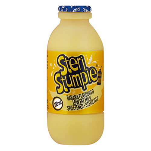 Steri Stumpie Banana Flavoured Milk 350ml