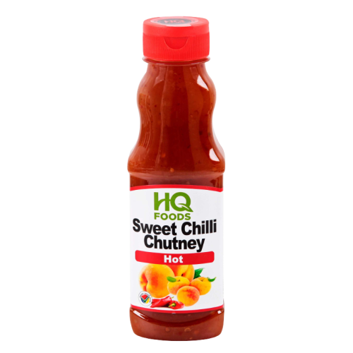 HQ Foods Sweet Chilli Chutney Hot 440ml