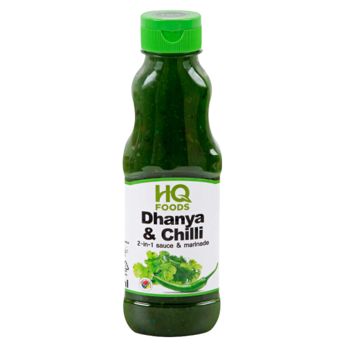 HQ Foods Dhanya & Chilli Sauce 500ml