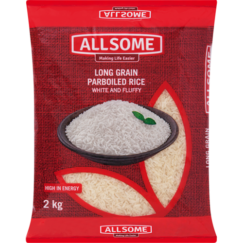 Allsome Long Grain Parboiled Rice 2kg