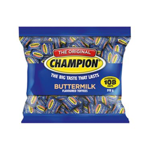 Champion Buttermilk Toffees Bag 918g