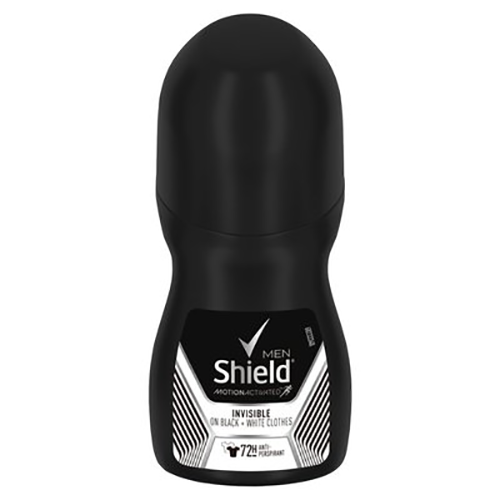 Shield Men Invisible Black + White Antiperspirant Roll-On 50ml