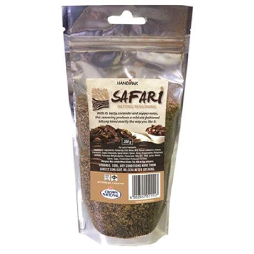 Crown National Safari Biltong Spice Sachet 200g