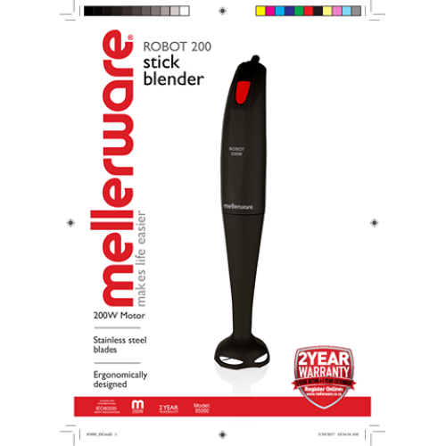 Mellerware Stick Blender 200w 85000