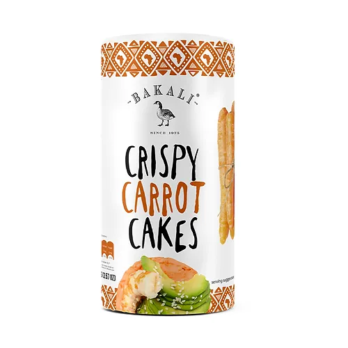 Bakali Crispy Carrot Cakes 100g