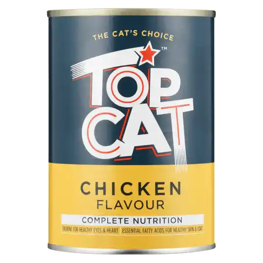 Top Cat Chicken Flavoured Cat Food 425g