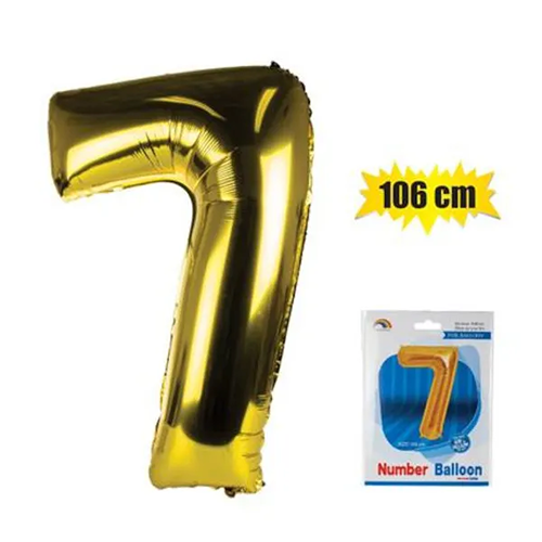 Balloons Helium Gold Foil No.7