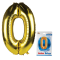 Balloons Helium Gold Foil No.0