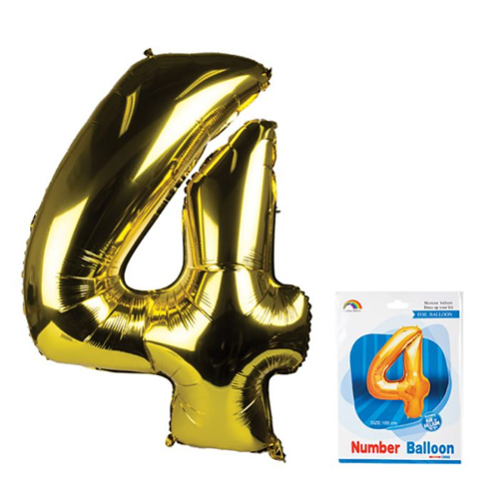 Balloons Helium Gold Foil No.4