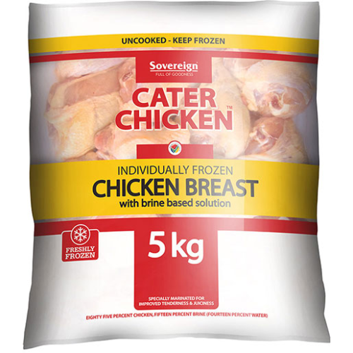 Sovereign Cater Chicken Breasts 5kg