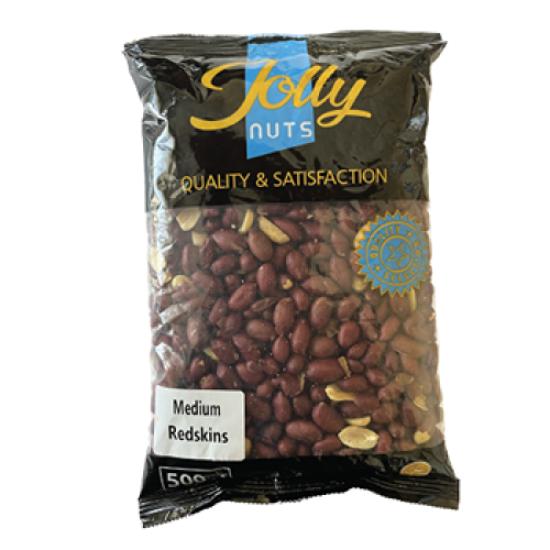 Jolly Nuts Medium Red Skin Peanuts 500g