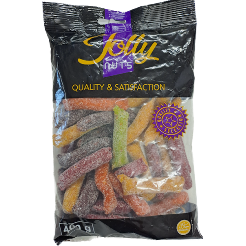 Jolly Nuts Fruit Lollies 400g