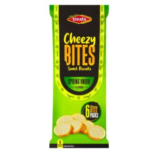 Tasty Treats CheezY Bites Spring Onion flavour 6x30g