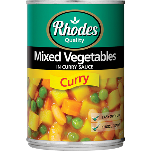 Rhodes Mixed Vegetables In Curry Sauce 410g