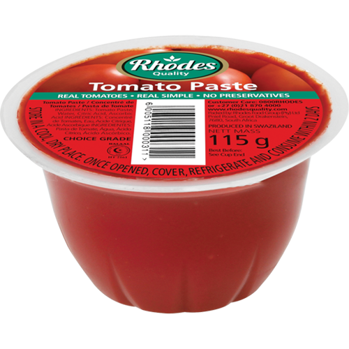 Rhodes Tomato Paste Cup 115g