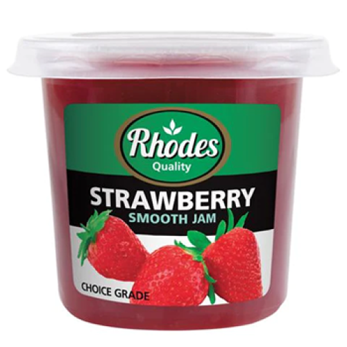 Rhodes Strawberry Jam Smooth Cup 600g