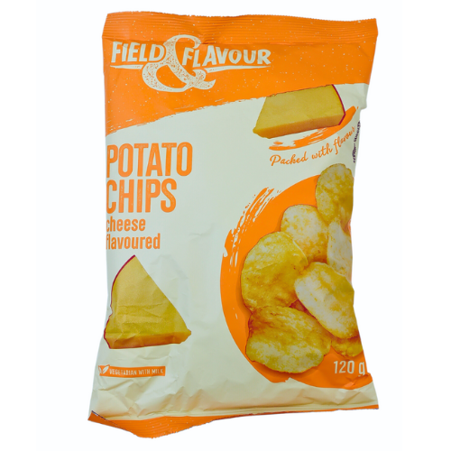 Field &Flavour Potato chips Cheese Flavour 120g