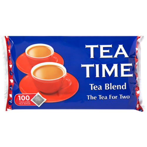 Tea Time Tea Blend Tagless Teabags 100's