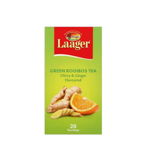 Laager Green Rooibos Citrus & Ginger Tea  20s