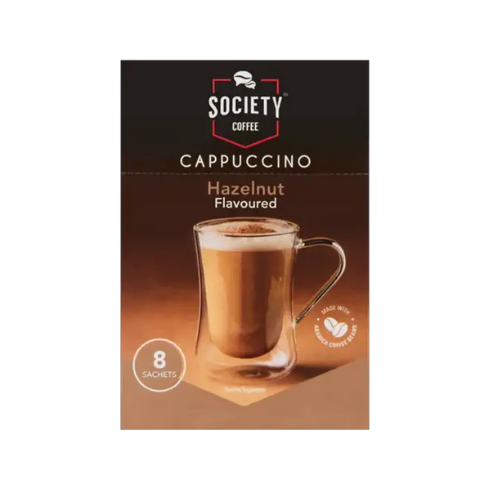 Society Hazelnut Cappccino 8s