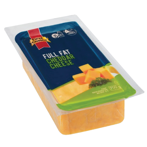 First Choice Vacuum Cheese Cheddar 700g