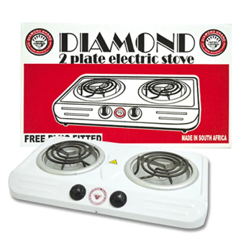 Diamond Double Plate Electric Stove