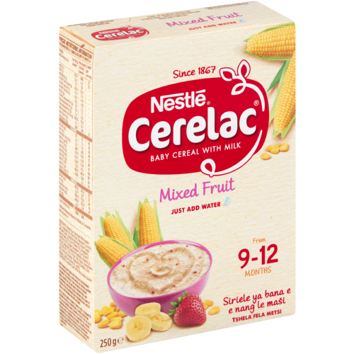 Nestle Cerelac Baby Cereal With Milk Mixed Fruit From 9 Months 250g