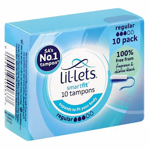 Lil-Lets Smart Fit Tampons Regular 10's