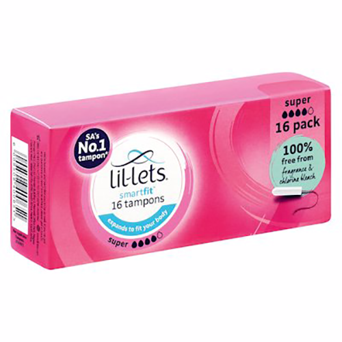 Lil-Lets Smart Fit Tampons Super 16's